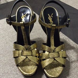 New SAINT LAURENT Tribute 105 Sandals